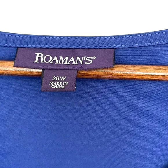 Roaman's Sequin Detail Top Plus Size 20W - Picture 5 of 7